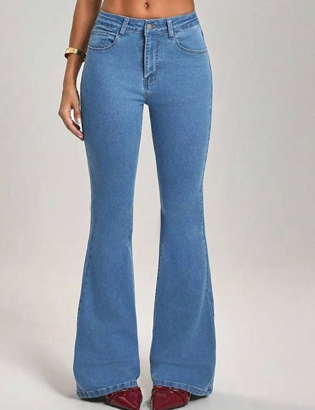 Kotty Women Hottie Bootcut High-Rise Stretchable Jeans