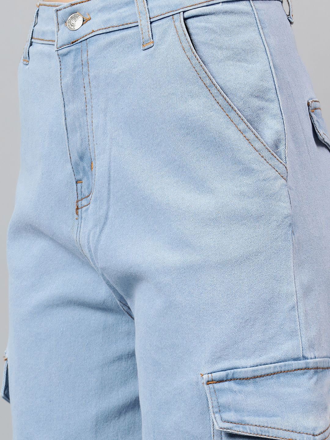 Kotty Women Straight Fit High-Rise Stretchable Jeans