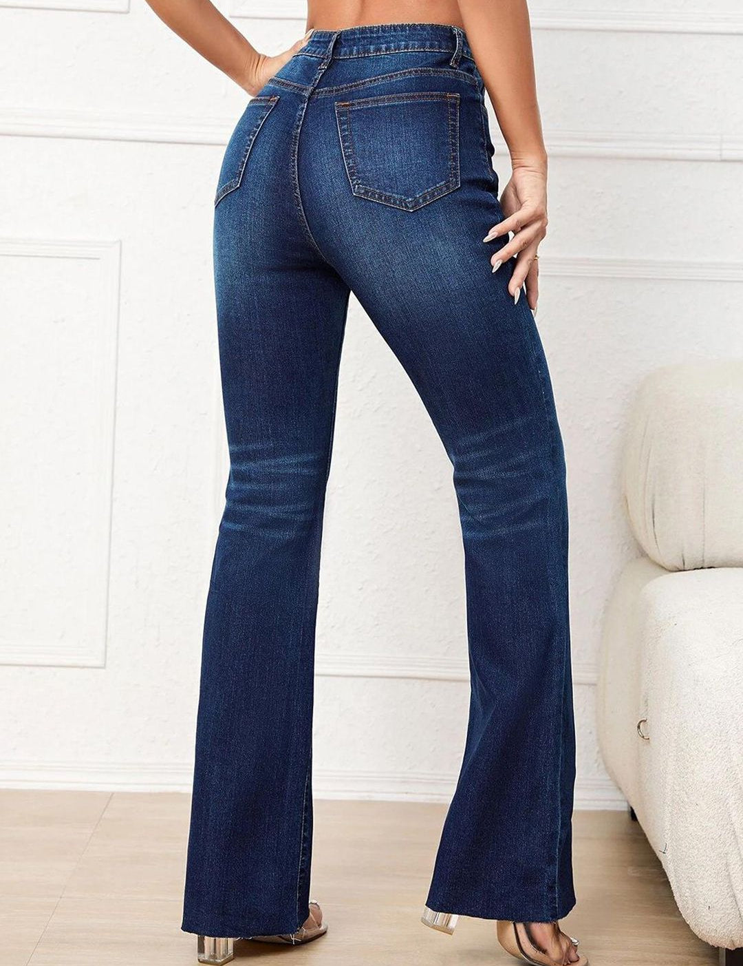 Kotty Women Bootcut High-Rise Stretchable Jeans