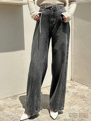 Kotty Women Straight Fit High-Rise Stretchable Jeans