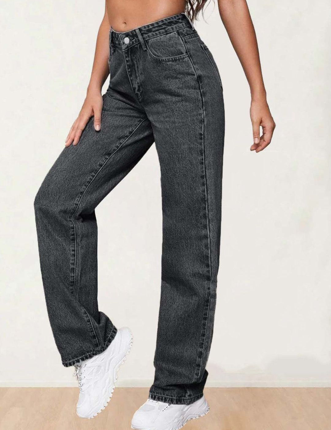 Kotty Women Regular Fit High-Rise Clean Look Stretchable Jeans