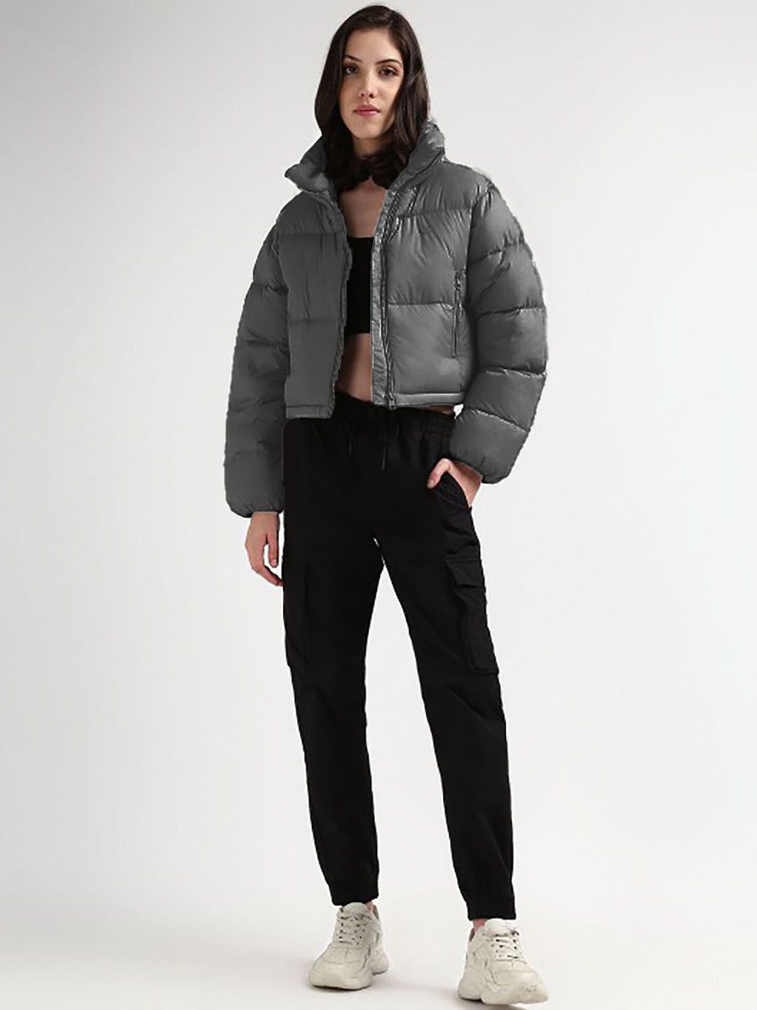 Kotty Women Insulator Crop Puffer Jacket