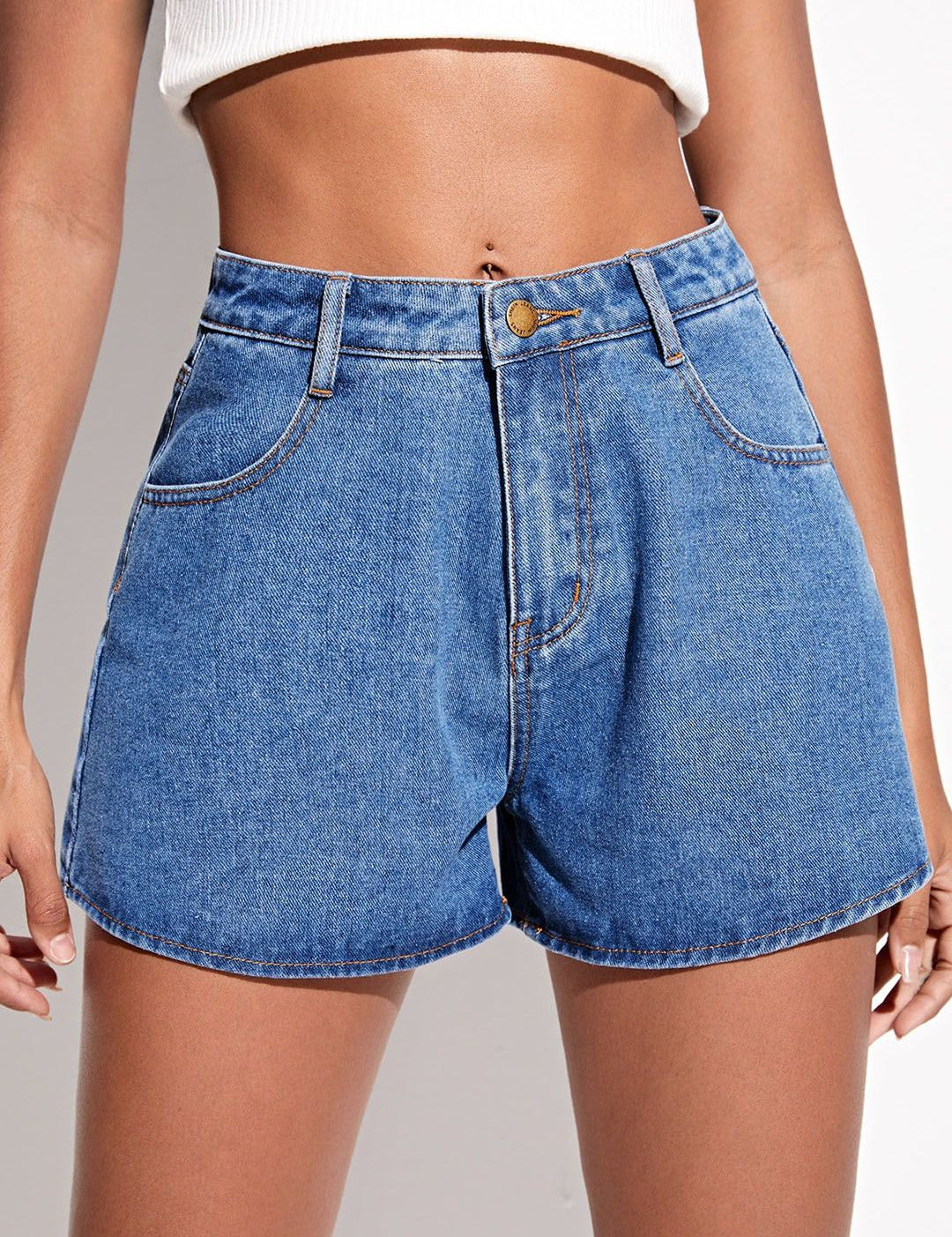 Kotty Women High-Rise Denim Shorts