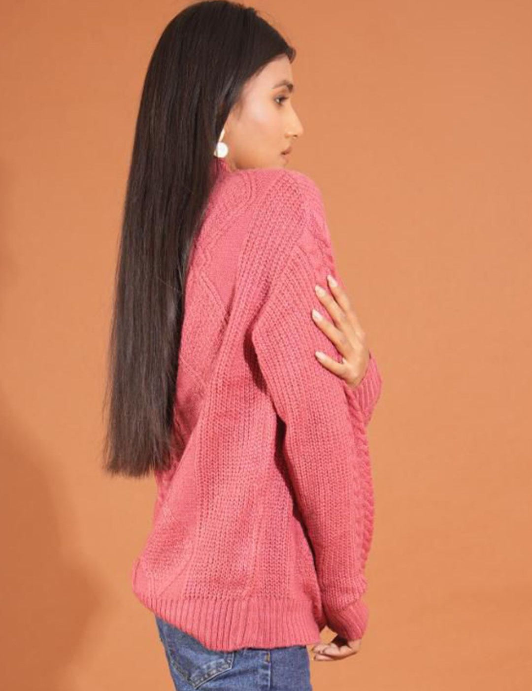 Kotty Women Cable Knit Pullover