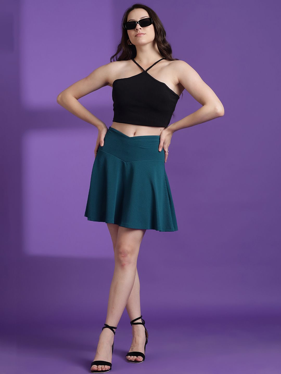  Kotty Flared Above Knee Skirts