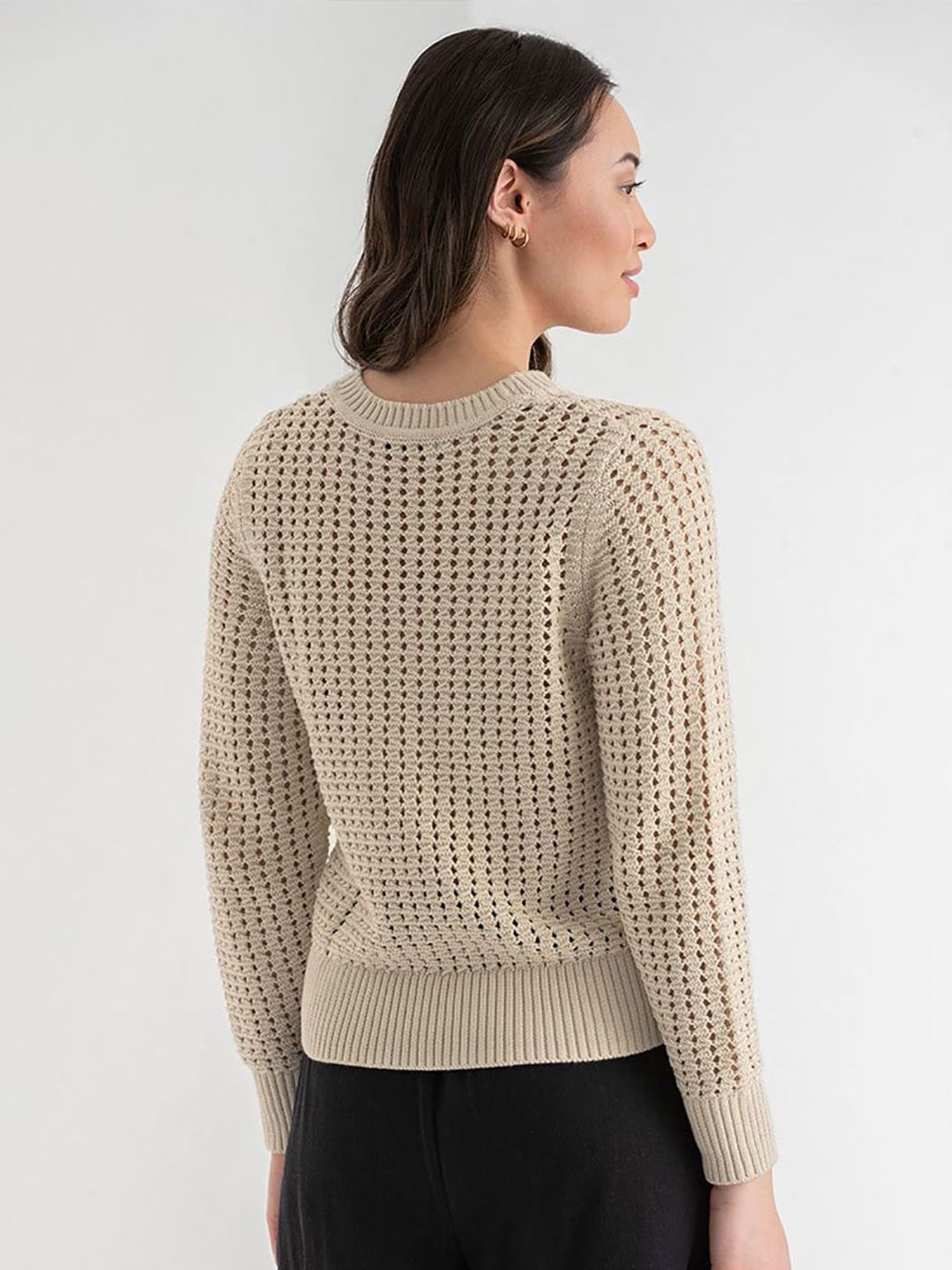 Kotty Women Long Sleeves Round Neck Pullover