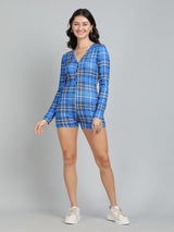 Kotty Checked Jumpsuit
