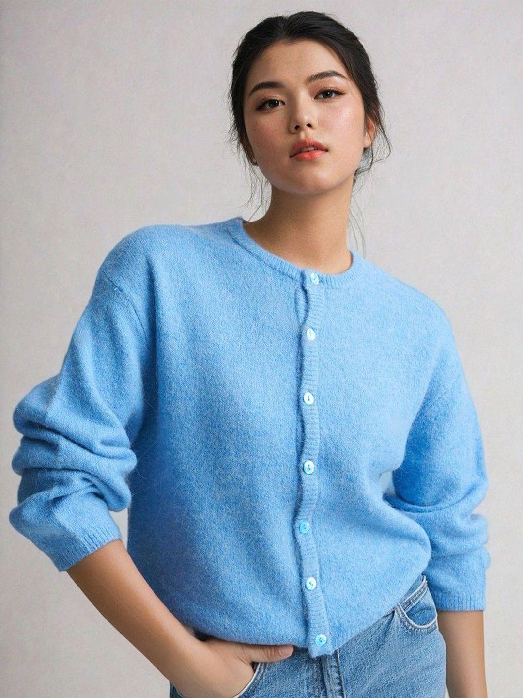 Kotty Women Cotton Solid Sweaters