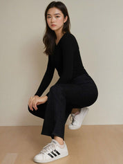 Kotty Women Bootcut High-Rise Stretchable Jeans