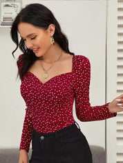 Kotty Women Graphic Printed Wrap Top