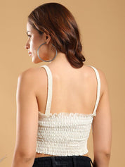 Kotty Women Ethnic Motifs Print Regular Crop Top