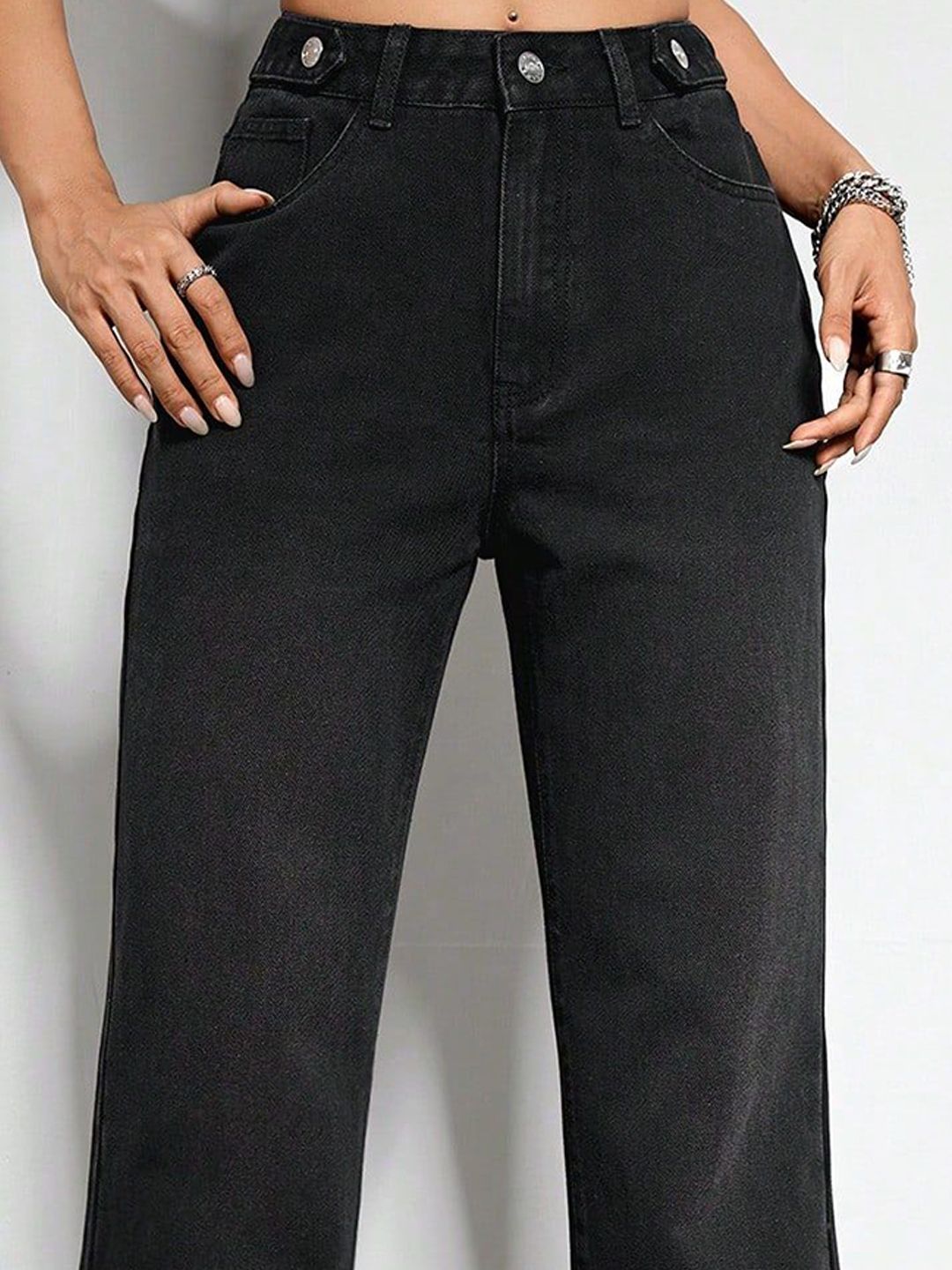 Kotty Women Jean Bootcut High-Rise Stretchable Jeans