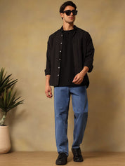 Kotty Men Relaxed Fit Mid-Rise Cotton Stretchable Jeans