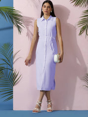 Kotty Shirt Midi Dress