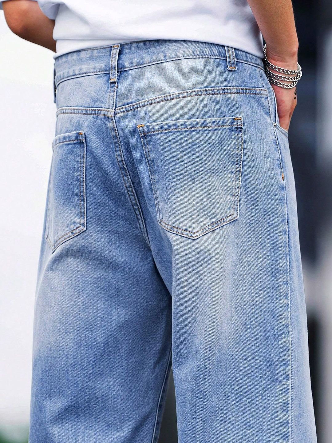 Kotty Men Regular Fit Low-Rise Stretchable Jeans