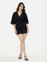 Kotty Women V-Neck Playsuit Jumpsuit