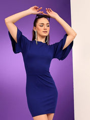 Kotty Flared Sleeves Bodycon Dress