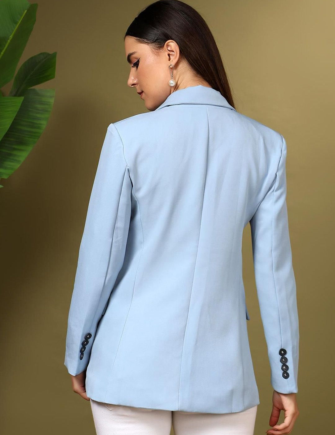 Kotty Notched Lapel Single Breasted Blazer