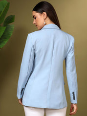 Kotty Notched Lapel Single Breasted Blazer