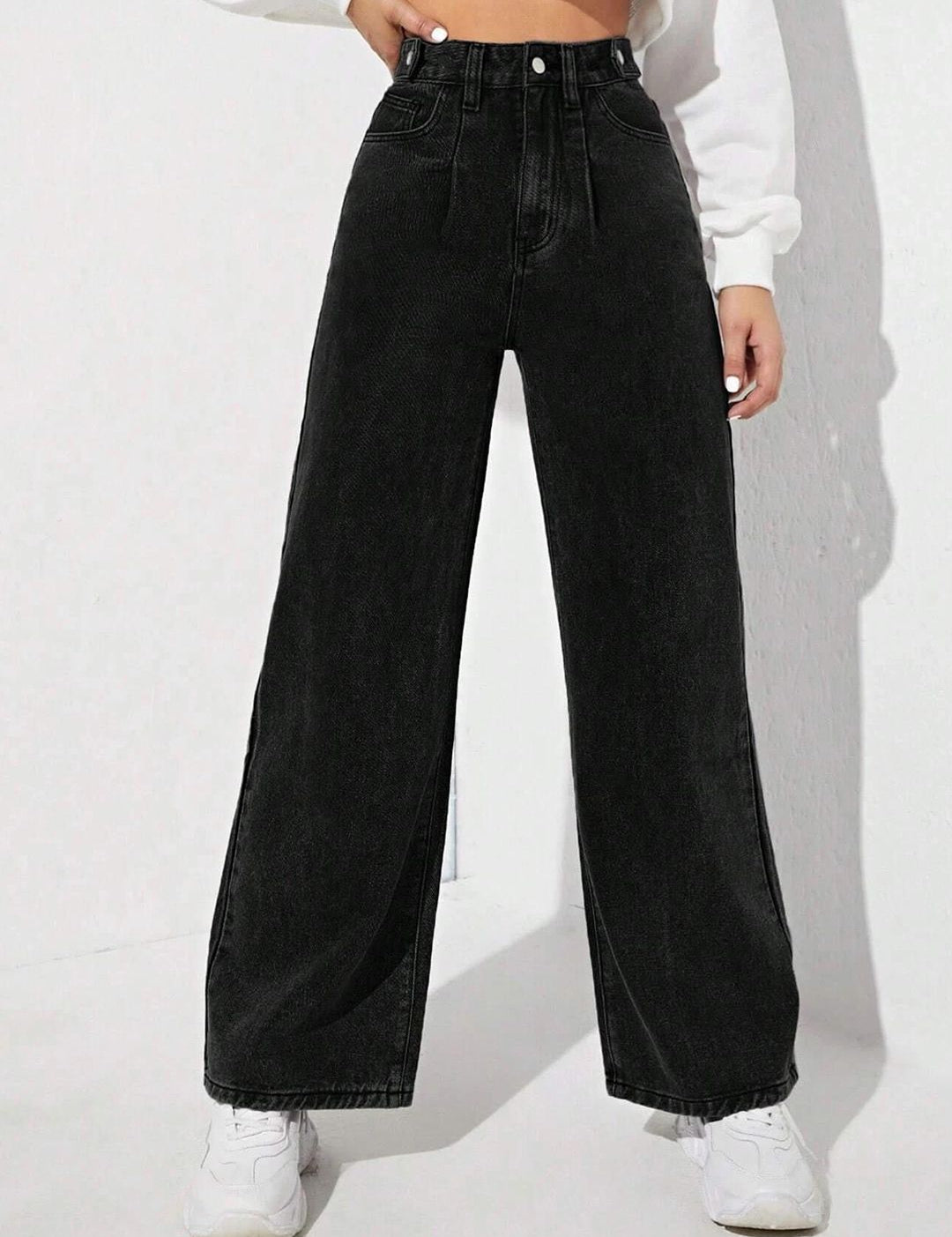 Kotty Women Cotton Flared High-Rise Stretchable Jeans