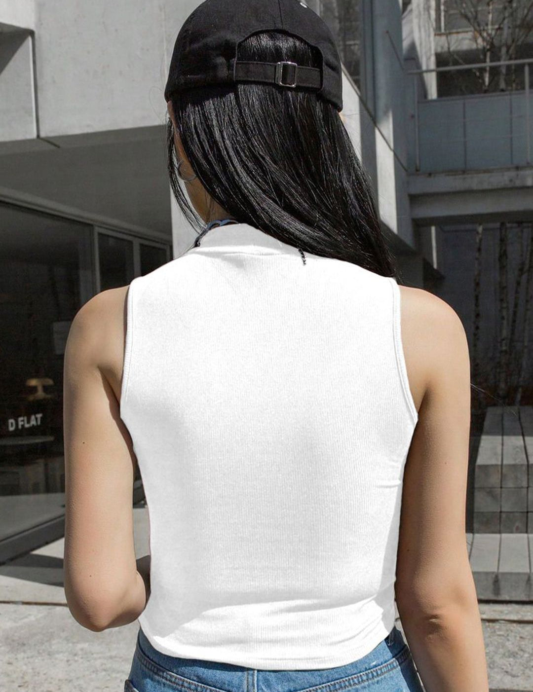 Kotty Women Solid High Neck Top