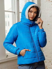 Kotty Mock Collar Lightweight Puffer Jacket 