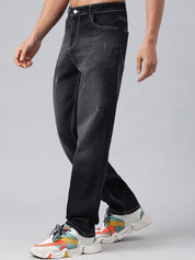 Kotty Men Mid-Rise Jean Low Distress Heavy Fade Stretchable Cotton Jeans