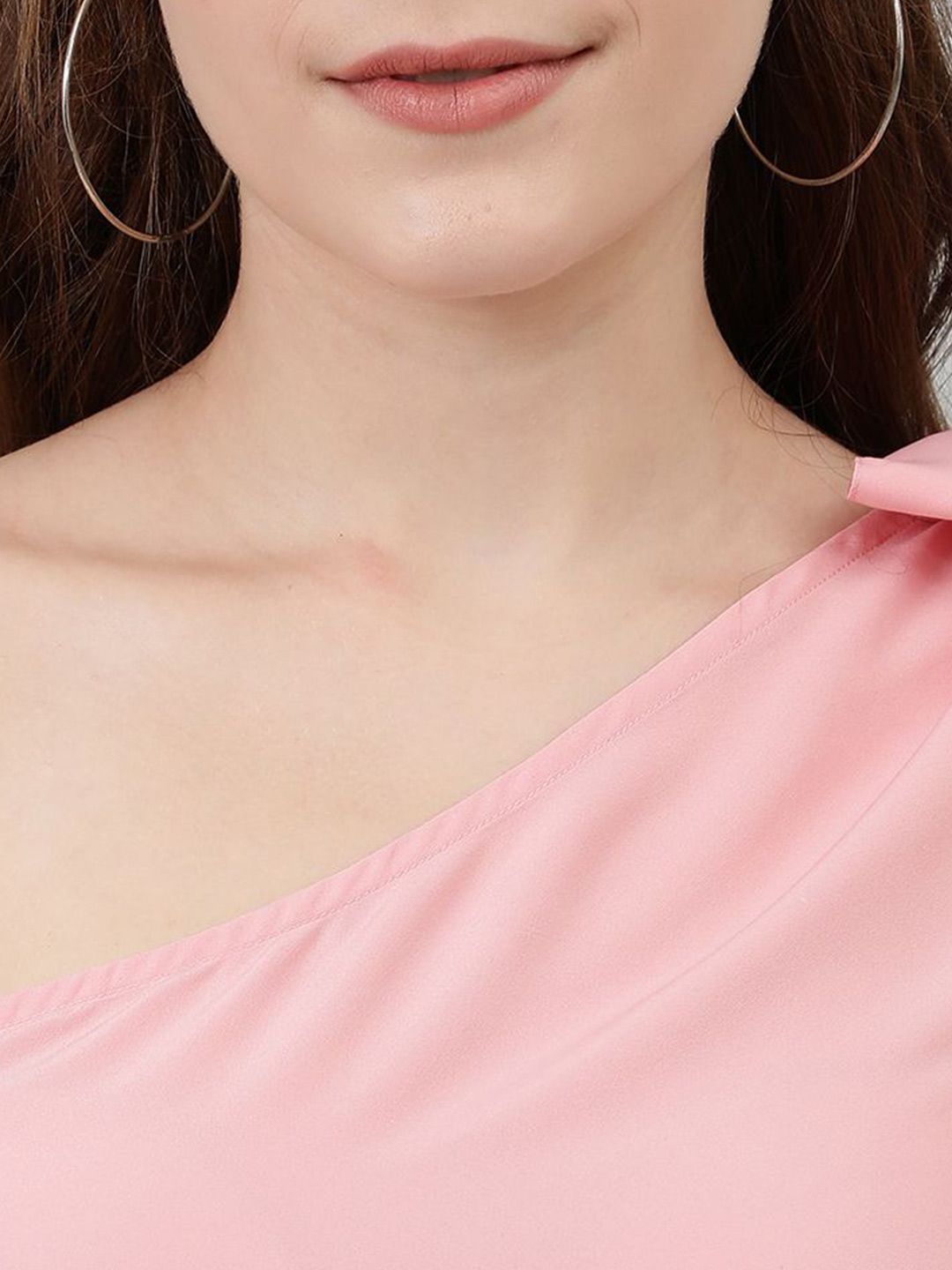 Kotty Women One Shoulder Crepe Top