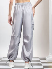 Kotty Women High-Rise Parachute Trousers