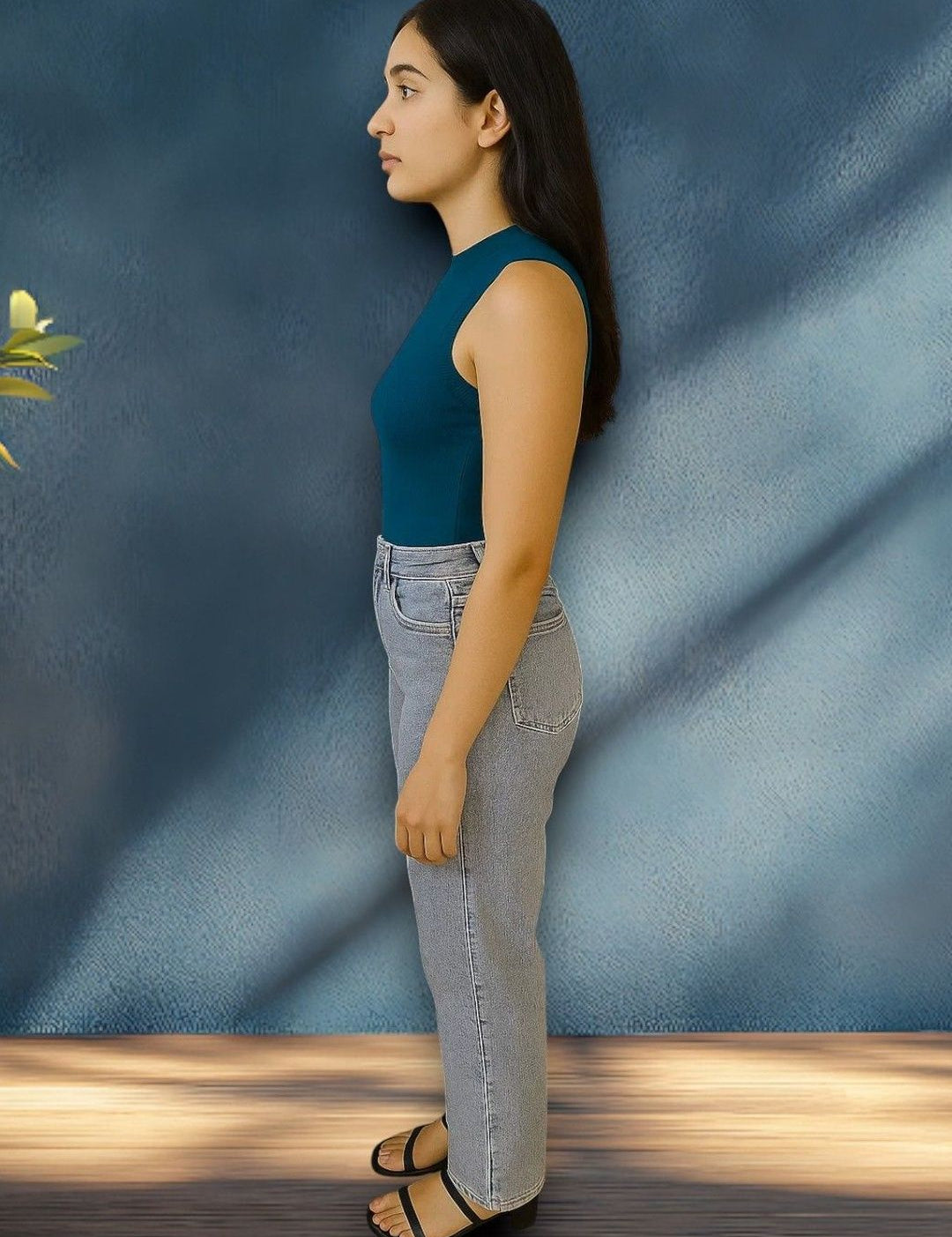 Kotty Women Regular Fit High-Rise Light Fade Stretchable Jeans