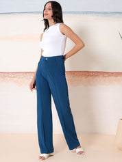 Kotty Relaxed Fit Round Neck Top With Trousers Co-Ords Set