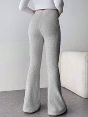 Kotty Women Bootcut High-Rise Easy Wash Woollen Trouser