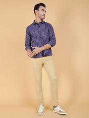 Kotty Men Relaxed Spread Collar Graphic Printed Casual Shirt