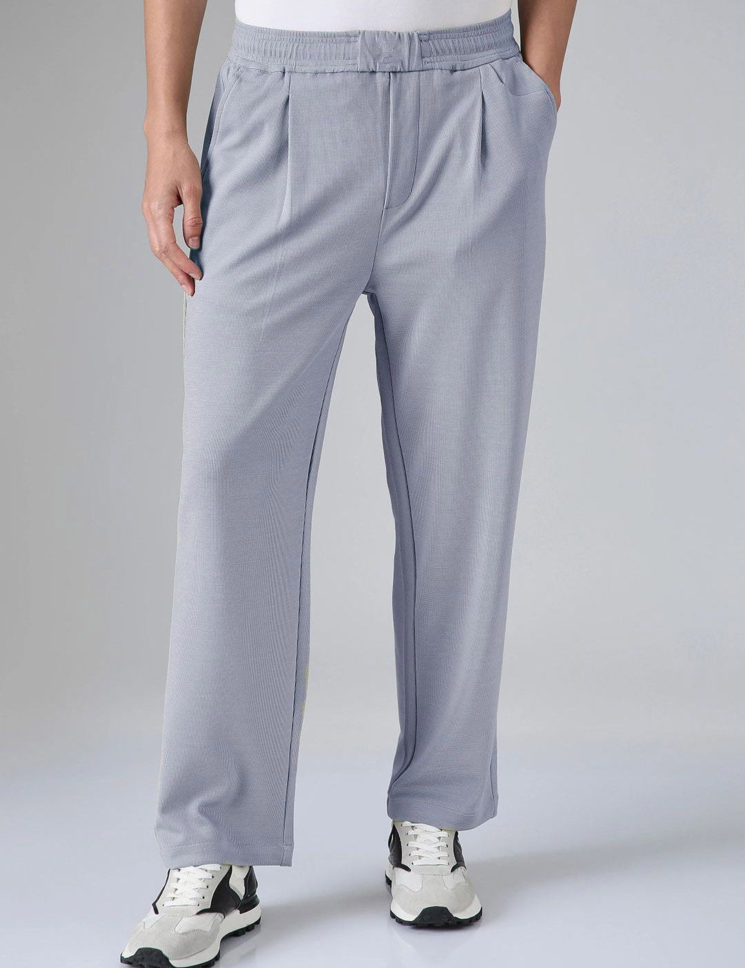 Kotty Men Relaxed Straight Leg Easy Wash Trousers