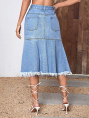 Kotty Flared Midi Skirt