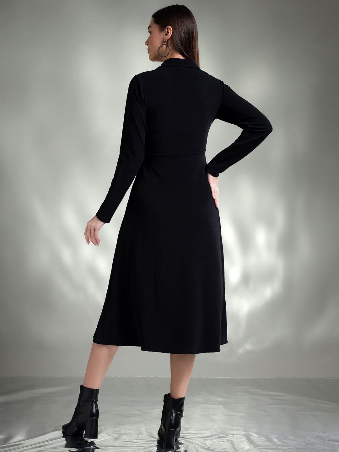 Kotty Women Fit & Flare Midi Dress